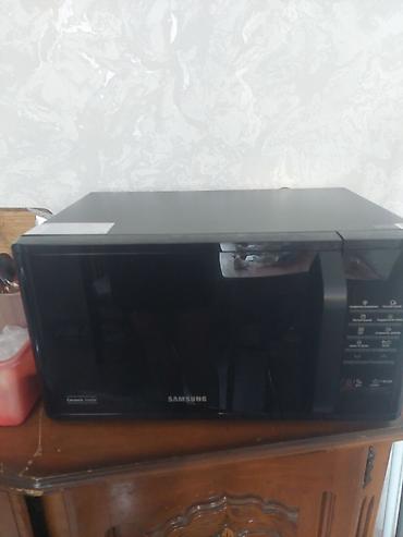 Samsung mikrodalğalı soba - Model xətti: Samsung, qara korpus, ön