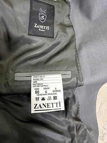 эрмен чоп: Классические мужские костюмы ZANETTI (пиджак + брюки) только один раз — 4