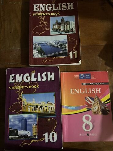 Çəngəllər: Bu dəstə 10-cu və 11-ci siniflər üçün "English Student's Book"
