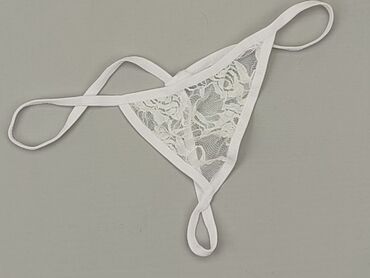 białe bluzki ze złotym nadrukiem: Panties, S (EU 36), condition - Very good