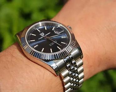 Ručni satovi: PAGANI DESIGN PD-1645 - 42mm -Crna- Rolex Datejust-Automatik Potpuno — 1