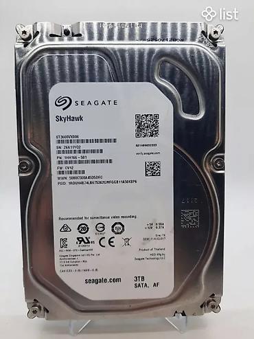 комтер: Накопитель для ПК, Новый, Seagate, HDD, 3 ТБ, 3.5" — 1
