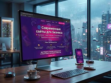 🌐 Создаю современные сайты для бизнеса Рекламные Фото и Баннеры ⚡