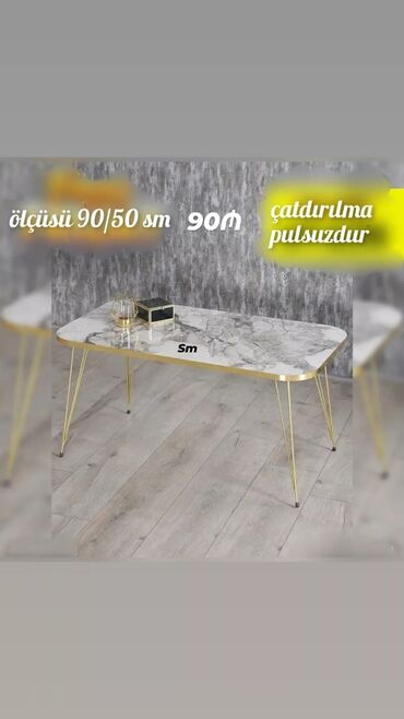 Masalar: Türk istehsalı 🇹🇷 Hazır elde var. *ZİQONLAR* *Desti 90 manat* — 2