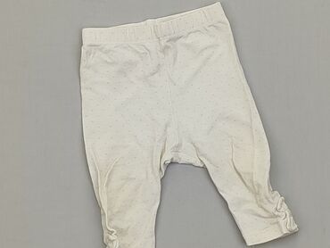 białe legginsy: Legginsy, Mothercare, 0-3 m, stan - Dobry
