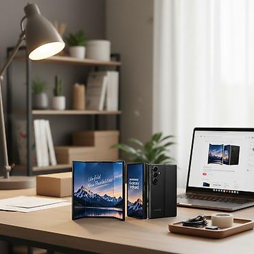 превья: Samsung Galaxy Z TriFold, Б/у, 512 ГБ, цвет - Черный, 2 SIM, eSIM — 1