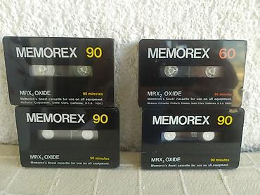 andeo i vrag serija: Memorex Audio Kasete MRX2 OXIDE - 3x90 min. + 1x60 min. Memorex Audio — 4
