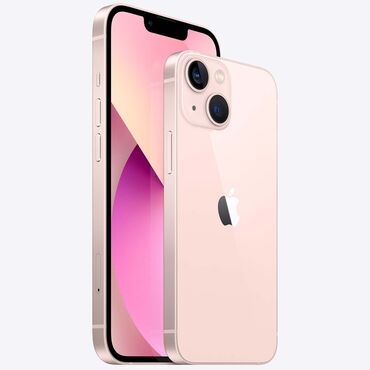 Apple iPhone: IPhone 13, 128 GB, Çəhrayı, Zəmanət