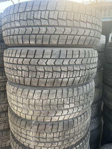 Шины: Шины 215 / 65 / R 16, Зима, Б/у, Комплект, Легковые, Япония, Dunlop