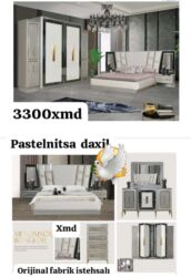 Dolablar: İkinəfərlik çarpayı, Dolab, Termo, 2 tumba, Yeni