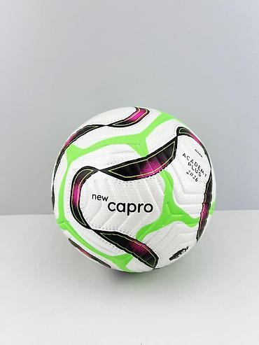 plates topu: №: 8635 Məhsulun adı: Futbol topu New Capro, ölçü 5 Kateqoriya — 2