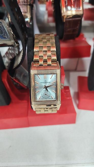 kemerler: Jaeger‑LeCoultre Reverso tərzində kişi qol saatı - Korpus: düzbucaqlı — 7