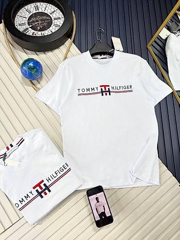 Majice: Men's T-shirt Tommy Hilfiger, bоја - Bela — 1
