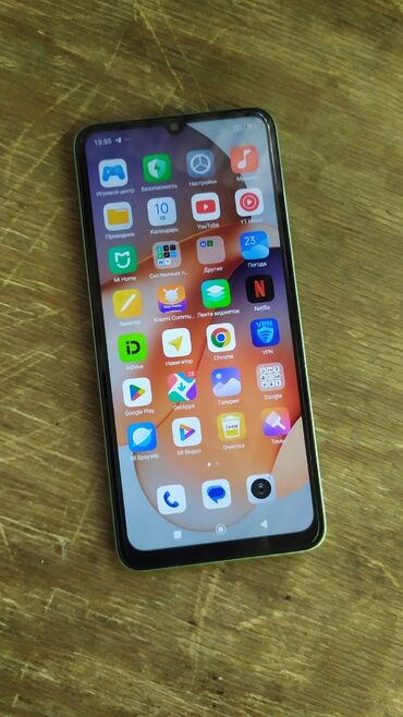 скупка телефонов бишкек: Redmi, Redmi 13C, Б/у, 128 ГБ, цвет - Зеленый, 2 SIM