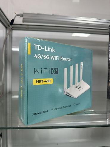 TD-Link MRT-430 — 4G/5G Wi‑Fi роутер с поддержкой Wi‑Fi 6+ Основные