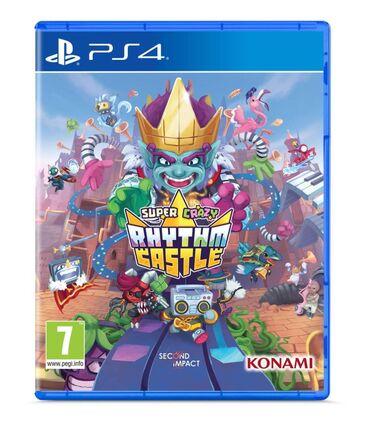 игры для ps 5: Оригинальный диск!!! Super Crazy: Rhythm Castle (PS4) В одиночку или
