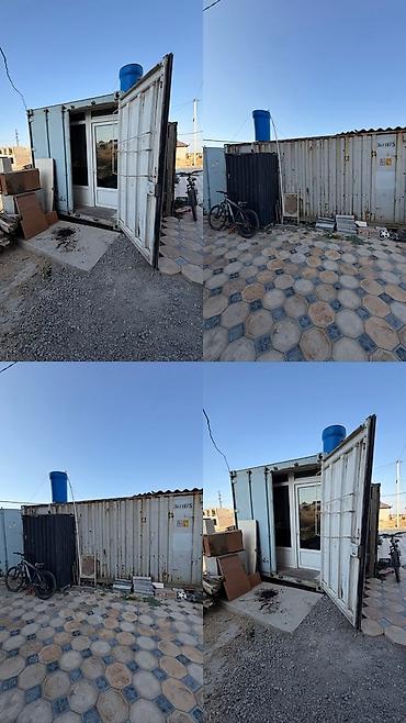 Металлический морской контейнер с переделанным входом - Размер