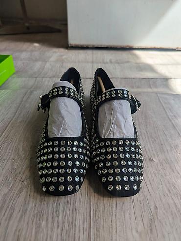 suede: Туфли, 38.5, Sam Edelman, Новый, цвет - Черный, Платная доставка — 2