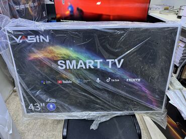Телевизоры: Телевизоры YASIN 43E9000 дюймовый 110 см диагональ с интернетом!! — 9