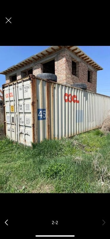 дом контейнера: Продаю морской контейнер 45 тонник состояние отличное