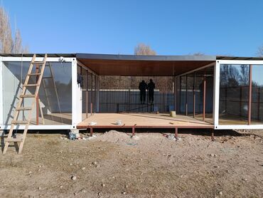 Навесы: Навес, Другая форма, Металл, Другой материал, Установка — 1