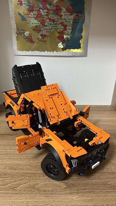 oyuncaq maşın şəkilləri: 🔥 Ford F-150 Raptor | 1450 Detal | Premium Konstruktor | Tam Yığılmış — 3