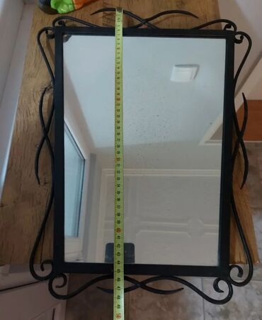 delimano slavina i protočni bojler 2 u 1: Hand mirror, shape - Square, 38 x 22 cm, With a pattern, New