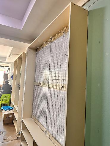 Оборудование для магазинов: Mağaza üçün vitrin stendi və şəbəkəli asma sistemi - Modul tipli — 5