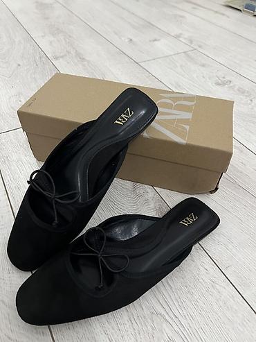 сабоо: 🖤 Продаю мюли Zara заказывала из Турции и балетку mıu размер 37 — 3