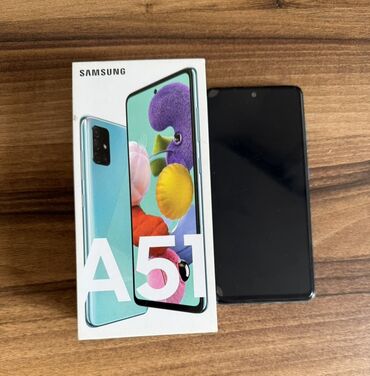 samsung a51 qiymeti optimal: Samsung Galaxy A51, 128 GB, rəng - Göy, İki sim kartlı