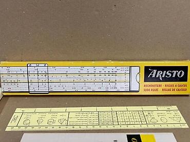 Ostali merni alati: Aristo TRILOG 0908 – logaritmar sa klizačem - Proizvođač: Aristo — 1