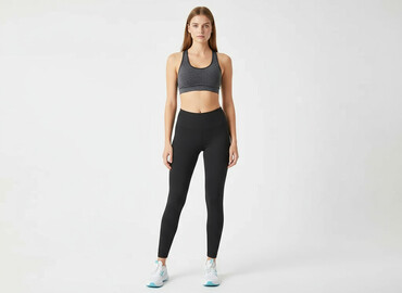 leginsy prazkowane hm: Leggings Sports for women, size S