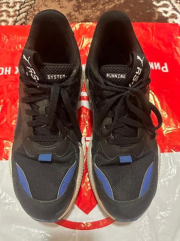 Кроссовки и спортивная обувь: Мужские кроссовки, 44, Puma, Б/у, цвет - Черный, Самовывоз — 1