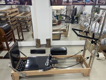 bazar arabası: Pilates reformer aletleri Avropa bazarı üçün nezerde tutulmuş Cin