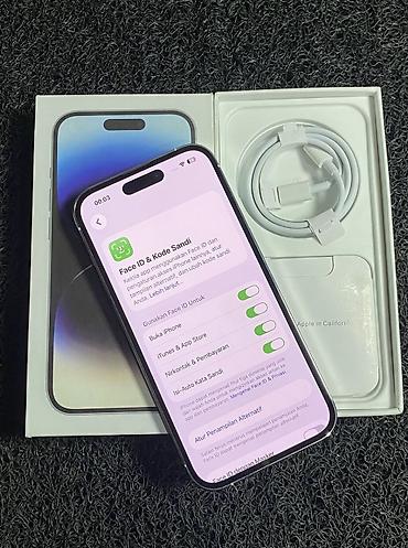 note 14 pro: IPhone 14 Pro, 512 GB, Ağ, Zəmanət, Kredit, Simsiz şarj — 4