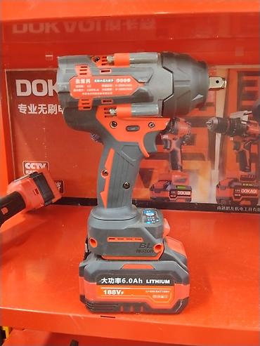 форс ключ: Аккумуляторный ударный гайковёрт DOKAQI/BL Motor - Бесщёточный — 3