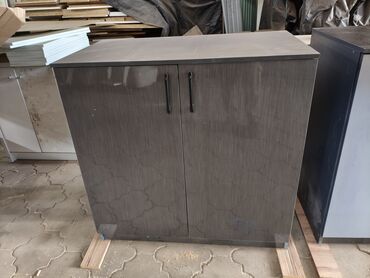 шкафы кухоные: Тумба для кухни, Без мойки, Напольная, цвет - Серый