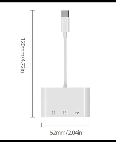 телефон fly stratus 4: Type-c ötürücü qurğu telefonlara qoşulur müxtəlif yadaş qurğuların