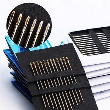 Igle za šivaće mašine: Samonitkujuće igle “One Second Needles” – set - Inovativna ušica sa — 17