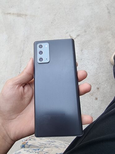 20: Samsung Galaxy Note 20, Колдонулган, 256 ГБ, түсү - Кара, 1 SIM
