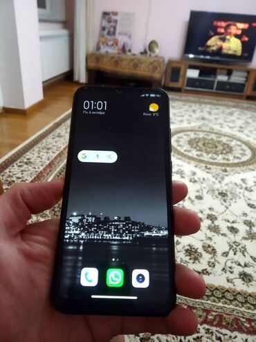 чехол на редми 10 с: Redmi, Redmi 9A, Колдонулган, 64 ГБ, түсү - Кара, 2 SIM