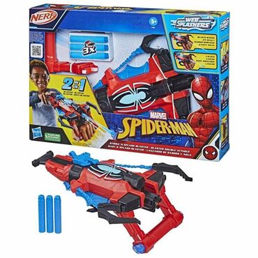 skafanderi za decu: NERF Marvel Spider-Man Web Splashers 2-in-1 Blaster NOVO