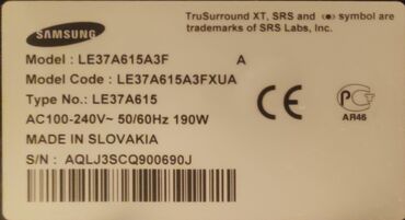 Televizorlar: Televizor Samsung LCD