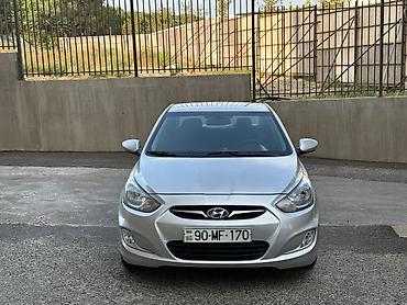 hyundai accent 2016: Salam 167000 km probeq orjinal problemsiz maşın qiymət 15400 AZN — 6