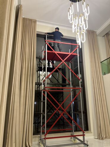 Lesa: 🪜Ayaq altı, Lesa, İskələ (skela) (kazyol) Cтроительные леса — 37