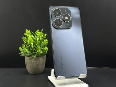 tekno spark: Tecno Spark 20, Б/у, 256 ГБ, цвет - Синий, 2 SIM