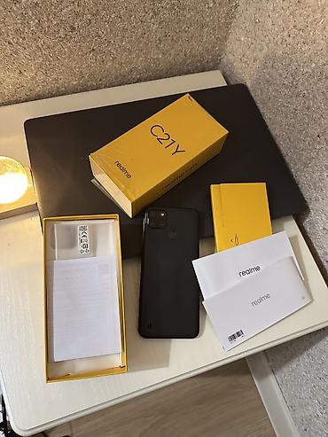 techno camon: Realme C21Y, Б/у, 64 ГБ, цвет - Черный, 2 SIM — 6