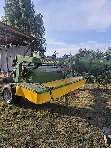 чоп чапкыч бишкек: Роторная косилка-плющилка KRONE EasyCut.3210CV. срочно Прицепная — 1