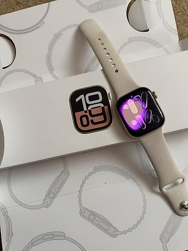 Apple Watch: Apple Watch Series 10, 42 мм, алюминий цвет «Rose gold» с ремешком — 3