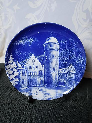 mega maxi cvece: Nov tanjit za na zid 1977g.Royal Bavaria. Nov porcelanski tanjir za — 2